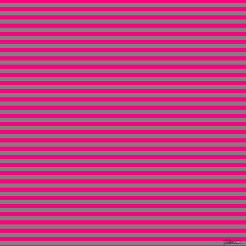 horizontal lines stripes, 8 pixel line width, 8 pixel line spacing, Grey and Deep Pink horizontal lines and stripes seamless tileable