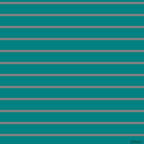 horizontal lines stripes, 8 pixel line width, 32 pixel line spacing, Grey and Teal horizontal lines and stripes seamless tileable