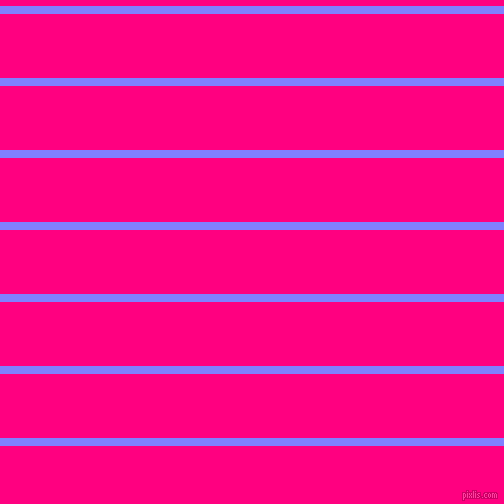 horizontal lines stripes, 8 pixel line width, 64 pixel line spacing, Light Slate Blue and Deep Pink horizontal lines and stripes seamless tileable