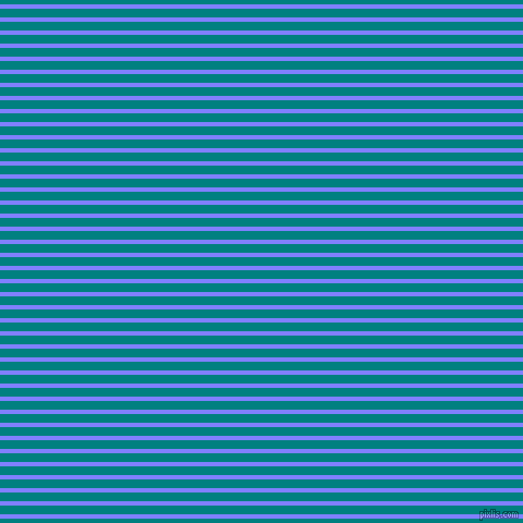 horizontal lines stripes, 4 pixel line width, 8 pixel line spacing, Light Slate Blue and Teal horizontal lines and stripes seamless tileable