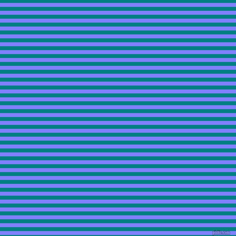 horizontal lines stripes, 8 pixel line width, 8 pixel line spacing, Light Slate Blue and Teal horizontal lines and stripes seamless tileable
