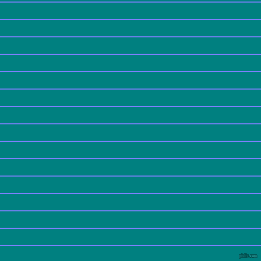 horizontal lines stripes, 2 pixel line width, 32 pixel line spacing, Light Slate Blue and Teal horizontal lines and stripes seamless tileable