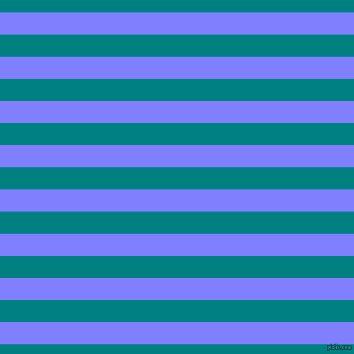 horizontal lines stripes, 32 pixel line width, 32 pixel line spacing, Light Slate Blue and Teal horizontal lines and stripes seamless tileable