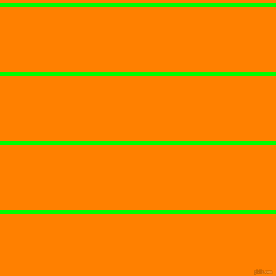 horizontal lines stripes, 8 pixel line width, 128 pixel line spacing, Lime and Dark Orange horizontal lines and stripes seamless tileable