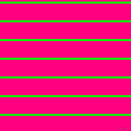 horizontal lines stripes, 8 pixel line width, 64 pixel line spacing, Lime and Deep Pink horizontal lines and stripes seamless tileable