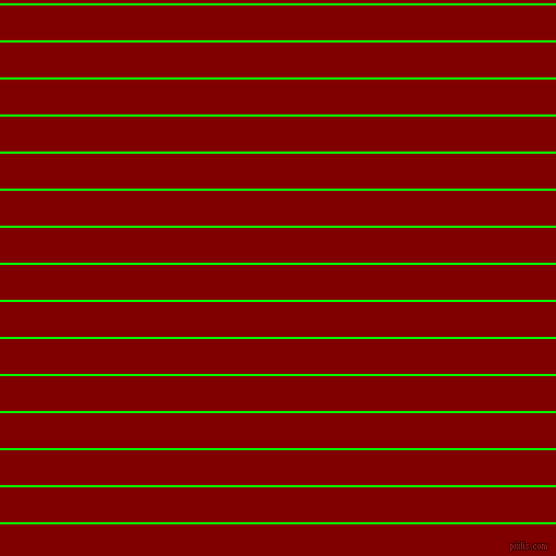 horizontal lines stripes, 2 pixel line width, 32 pixel line spacing, Lime and Maroon horizontal lines and stripes seamless tileable