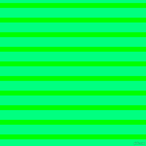 horizontal lines stripes, 16 pixel line width, 32 pixel line spacing, Lime and Spring Green horizontal lines and stripes seamless tileable