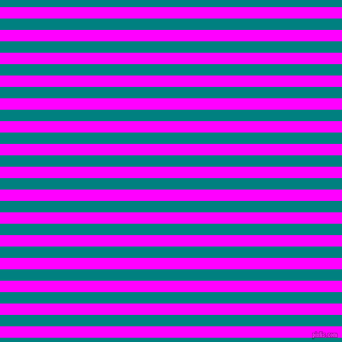 horizontal lines stripes, 16 pixel line width, 16 pixel line spacing, Magenta and Teal horizontal lines and stripes seamless tileable