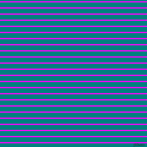 horizontal lines stripes, 4 pixel line width, 16 pixel line spacing, Magenta and Teal horizontal lines and stripes seamless tileable