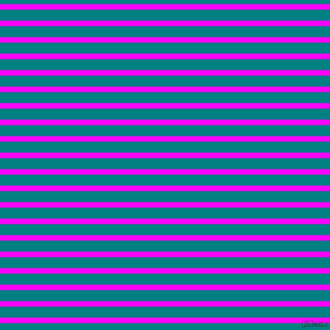 horizontal lines stripes, 8 pixel line width, 16 pixel line spacing, Magenta and Teal horizontal lines and stripes seamless tileable