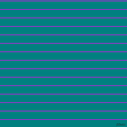 horizontal lines stripes, 2 pixel line width, 32 pixel line spacing, Magenta and Teal horizontal lines and stripes seamless tileable