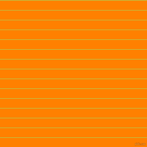 horizontal lines stripes, 1 pixel line width, 32 pixel line spacing, Mint Green and Dark Orange horizontal lines and stripes seamless tileable