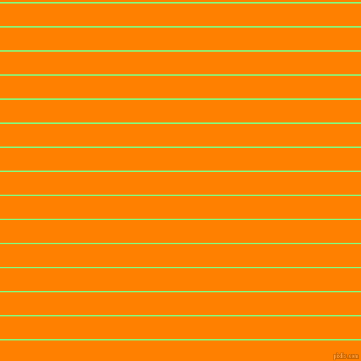 horizontal lines stripes, 2 pixel line width, 32 pixel line spacing, Mint Green and Dark Orange horizontal lines and stripes seamless tileable