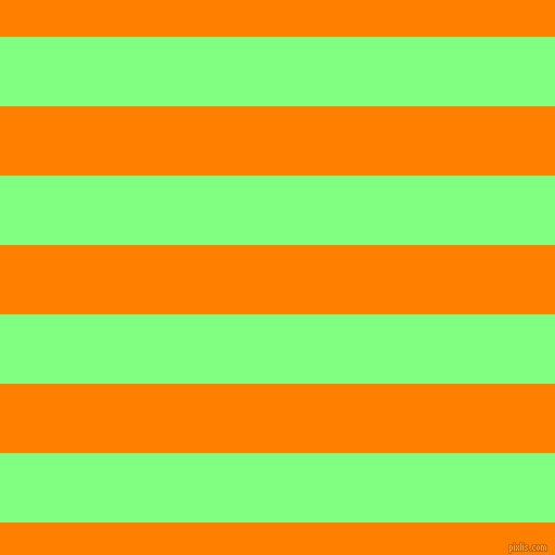 horizontal lines stripes, 64 pixel line width, 64 pixel line spacing, Mint Green and Dark Orange horizontal lines and stripes seamless tileable