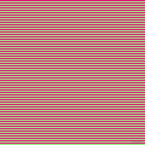 horizontal lines stripes, 4 pixel line width, 4 pixel line spacing, Mint Green and Deep Pink horizontal lines and stripes seamless tileable