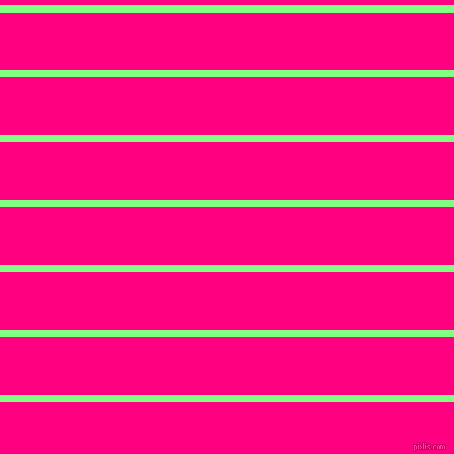 horizontal lines stripes, 8 pixel line width, 64 pixel line spacing, Mint Green and Deep Pink horizontal lines and stripes seamless tileable