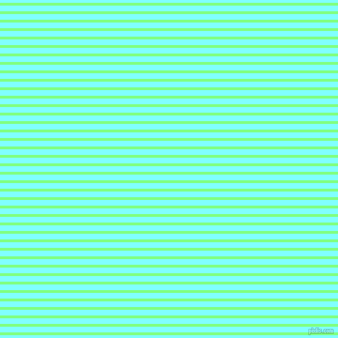 horizontal lines stripes, 4 pixel line width, 8 pixel line spacing, Mint Green and Electric Blue horizontal lines and stripes seamless tileable