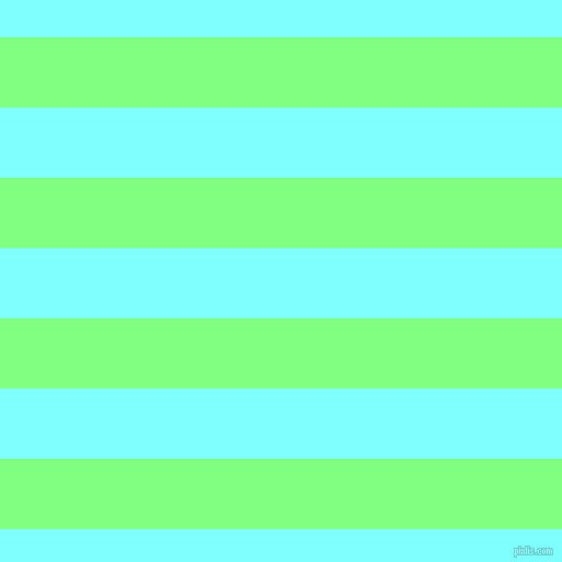 horizontal lines stripes, 64 pixel line width, 64 pixel line spacing, Mint Green and Electric Blue horizontal lines and stripes seamless tileable
