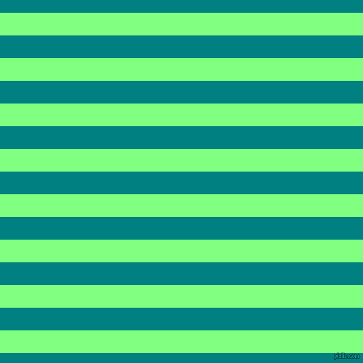 horizontal lines stripes, 32 pixel line width, 32 pixel line spacing, Mint Green and Teal horizontal lines and stripes seamless tileable