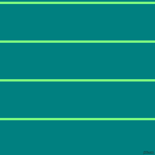 horizontal lines stripes, 8 pixel line width, 128 pixel line spacing, Mint Green and Teal horizontal lines and stripes seamless tileable