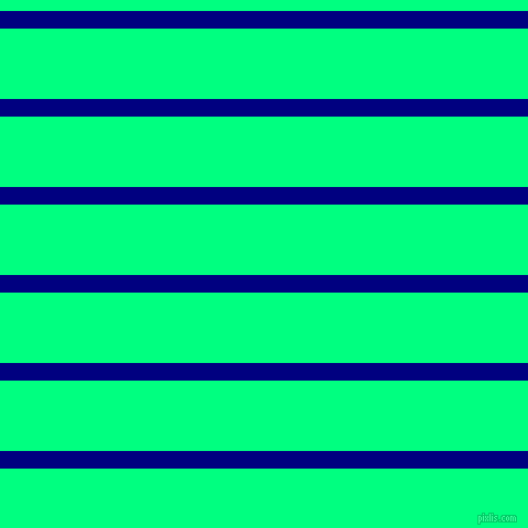 horizontal lines stripes, 16 pixel line width, 64 pixel line spacing, Navy and Spring Green horizontal lines and stripes seamless tileable