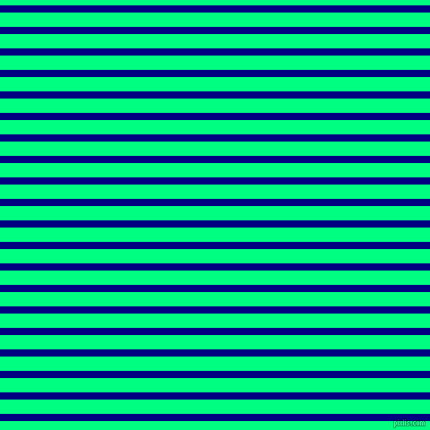 horizontal lines stripes, 8 pixel line width, 16 pixel line spacing, Navy and Spring Green horizontal lines and stripes seamless tileable