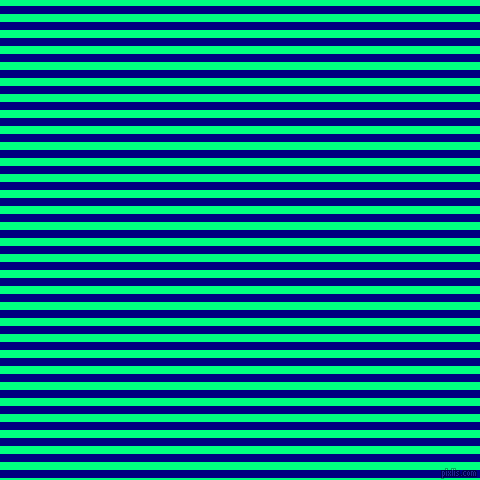 horizontal lines stripes, 8 pixel line width, 8 pixel line spacing, Navy and Spring Green horizontal lines and stripes seamless tileable