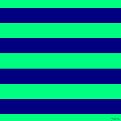 horizontal lines stripes, 64 pixel line width, 64 pixel line spacing, Navy and Spring Green horizontal lines and stripes seamless tileable
