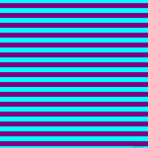 horizontal lines stripes, 16 pixel line width, 16 pixel line spacing, Purple and Aqua horizontal lines and stripes seamless tileable