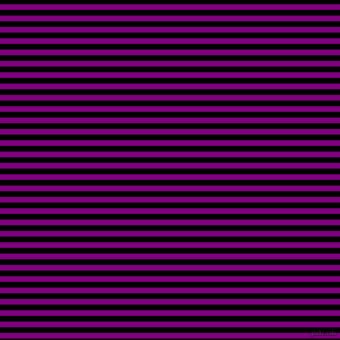 horizontal lines stripes, 8 pixel line width, 8 pixel line spacing, Purple and Black horizontal lines and stripes seamless tileable