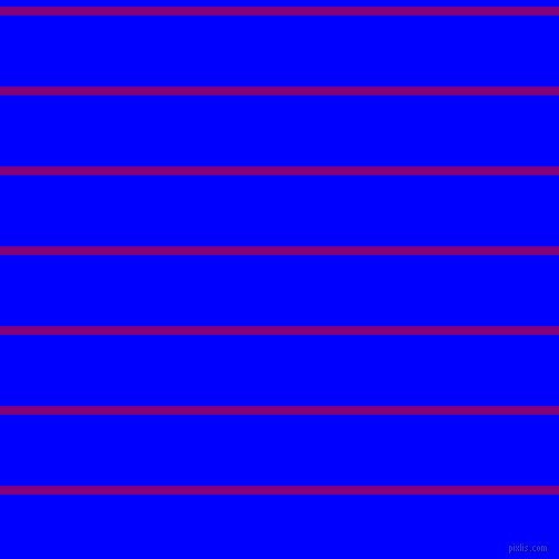 horizontal lines stripes, 8 pixel line width, 64 pixel line spacing, Purple and Blue horizontal lines and stripes seamless tileable