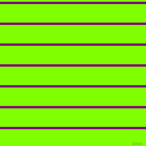 horizontal lines stripes, 8 pixel line width, 64 pixel line spacing, Purple and Chartreuse horizontal lines and stripes seamless tileable