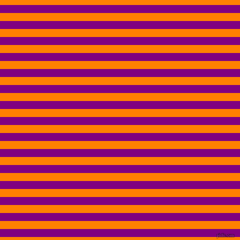 horizontal lines stripes, 16 pixel line width, 16 pixel line spacing, Purple and Dark Orange horizontal lines and stripes seamless tileable