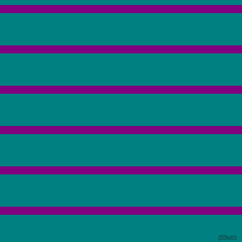 horizontal lines stripes, 16 pixel line width, 64 pixel line spacing, Purple and Teal horizontal lines and stripes seamless tileable