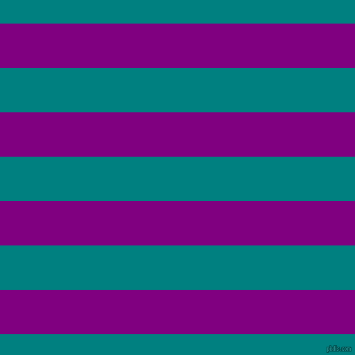 horizontal lines stripes, 64 pixel line width, 64 pixel line spacing, Purple and Teal horizontal lines and stripes seamless tileable