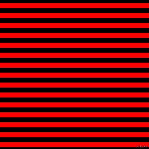 horizontal lines stripes, 16 pixel line width, 16 pixel line spacing, Red and Black horizontal lines and stripes seamless tileable
