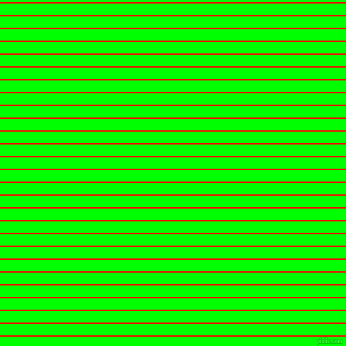 horizontal lines stripes, 2 pixel line width, 16 pixel line spacing, Red and Lime horizontal lines and stripes seamless tileable