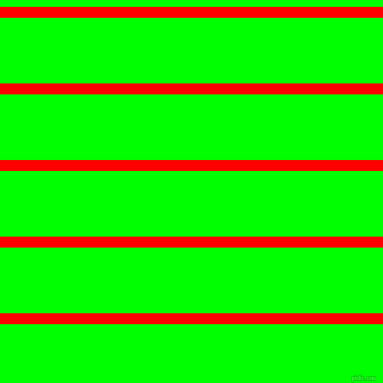 horizontal lines stripes, 16 pixel line width, 96 pixel line spacing, Red and Lime horizontal lines and stripes seamless tileable