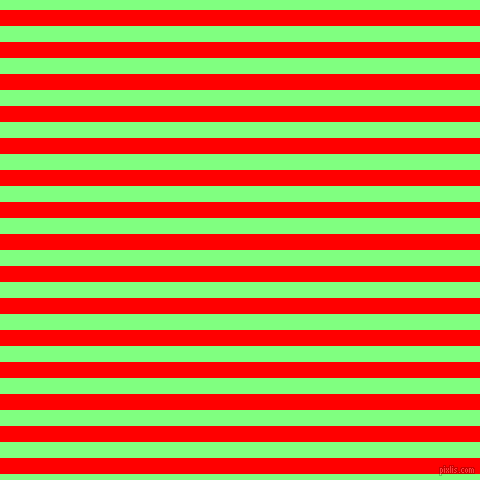 horizontal lines stripes, 16 pixel line width, 16 pixel line spacing, Red and Mint Green horizontal lines and stripes seamless tileable