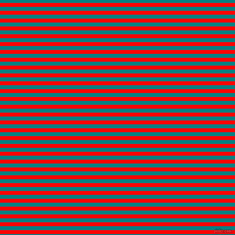 horizontal lines stripes, 8 pixel line width, 8 pixel line spacing, Red and Teal horizontal lines and stripes seamless tileable