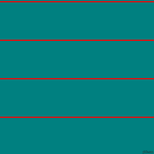 horizontal lines stripes, 4 pixel line width, 128 pixel line spacing, Red and Teal horizontal lines and stripes seamless tileable