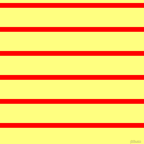horizontal lines stripes, 16 pixel line width, 64 pixel line spacing, Red and Witch Haze horizontal lines and stripes seamless tileable