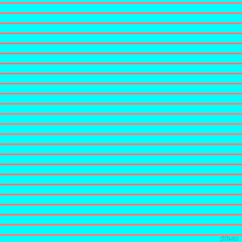 horizontal lines stripes, 4 pixel line width, 16 pixel line spacing, Salmon and Aqua horizontal lines and stripes seamless tileable