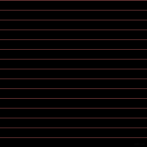 horizontal lines stripes, 1 pixel line width, 32 pixel line spacing, Salmon and Black horizontal lines and stripes seamless tileable