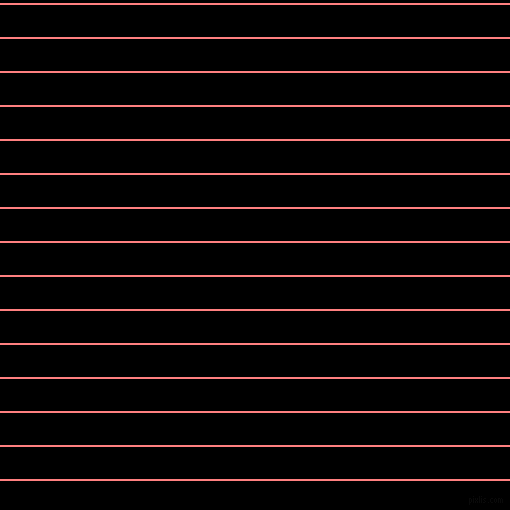 horizontal lines stripes, 2 pixel line width, 32 pixel line spacing, Salmon and Black horizontal lines and stripes seamless tileable