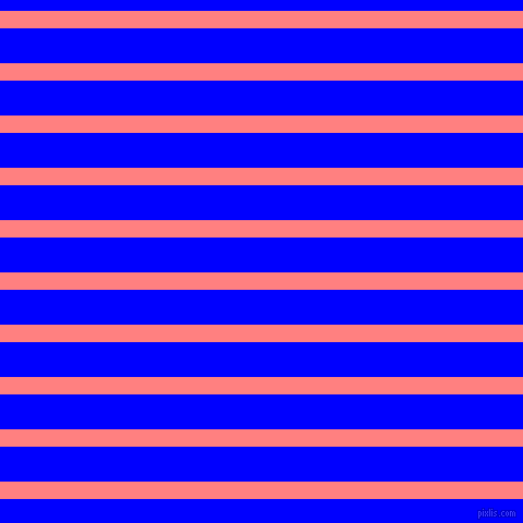 horizontal lines stripes, 16 pixel line width, 32 pixel line spacing, Salmon and Blue horizontal lines and stripes seamless tileable