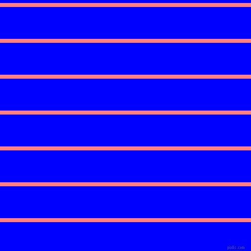 horizontal lines stripes, 8 pixel line width, 64 pixel line spacing, Salmon and Blue horizontal lines and stripes seamless tileable