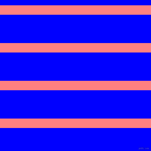 horizontal lines stripes, 32 pixel line width, 96 pixel line spacing, Salmon and Blue horizontal lines and stripes seamless tileable