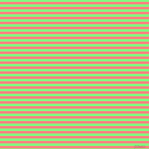 horizontal lines stripes, 8 pixel line width, 8 pixel line spacing, Salmon and Mint Green horizontal lines and stripes seamless tileable