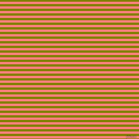 horizontal lines stripes, 8 pixel line width, 8 pixel line spacing, Salmon and Olive horizontal lines and stripes seamless tileable